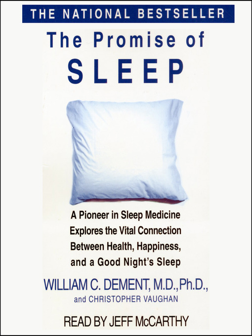 Title details for The Promise of Sleep by Jeff McCarthy - Available